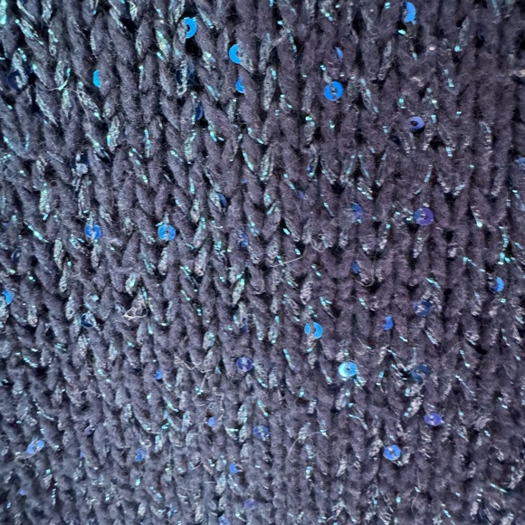 Vintage Mudd sparkly sweater juniors size large - Picture 5 of 5